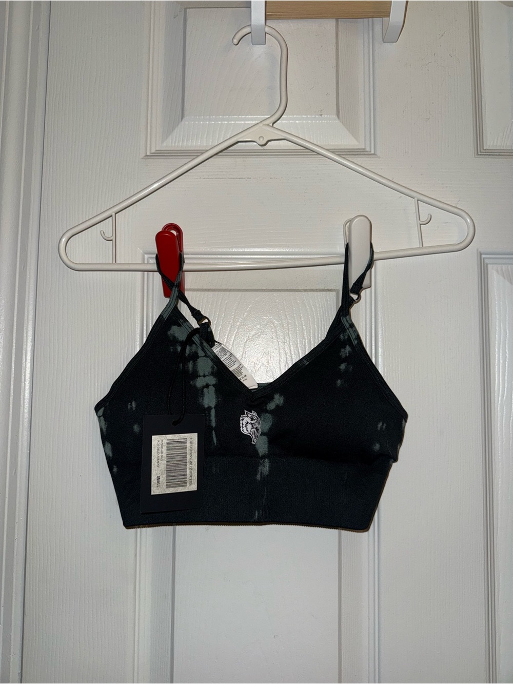 Darc Sport Black Tie-Dye Bralette Camisole
